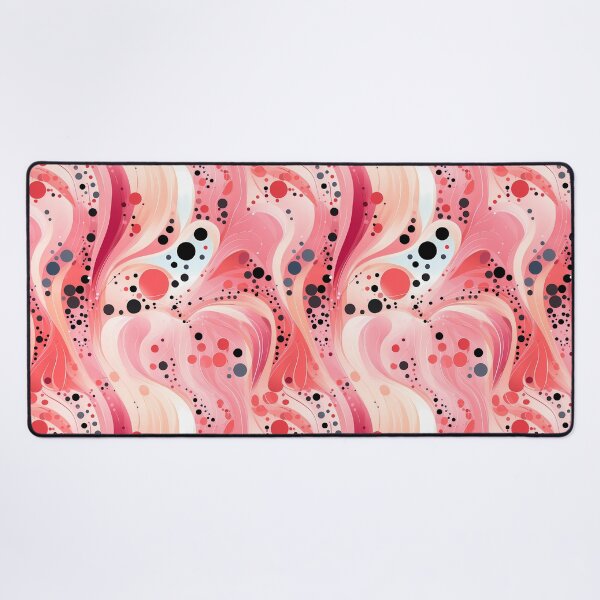 Item preview, Retro Poka Dots Bio Cells Liquid Flow - Pink designed and sold by Starbuy01.