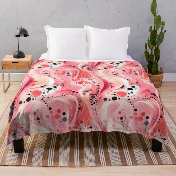 Item preview, Retro Poka Dots Bio Cells Liquid Flow - Pink designed and sold by Starbuy01.