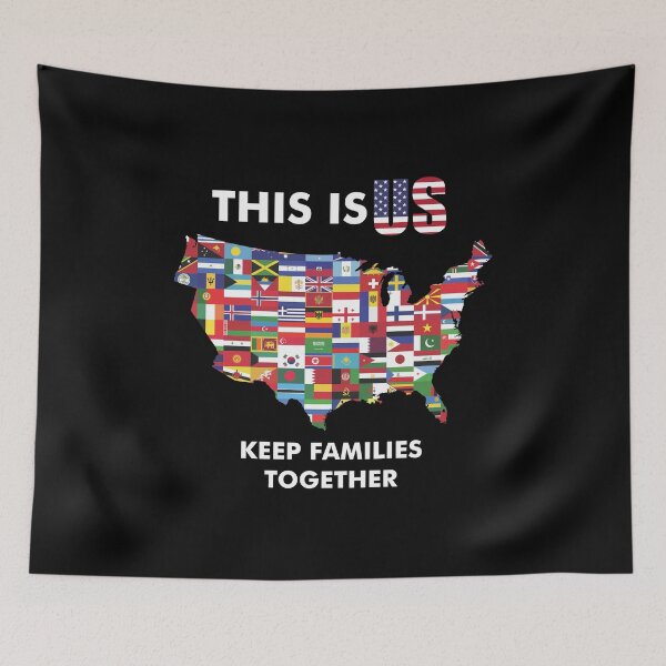 Item preview, This is US Keep Families Together United States Melting Pot Immigration designed and sold by CreativeStrike.