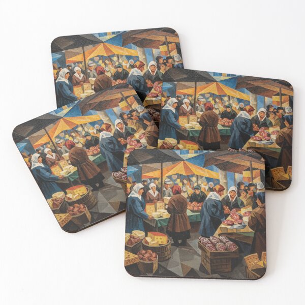 Item preview, Deco - Market A1/3 Cubist designed and sold by KiwiRider.