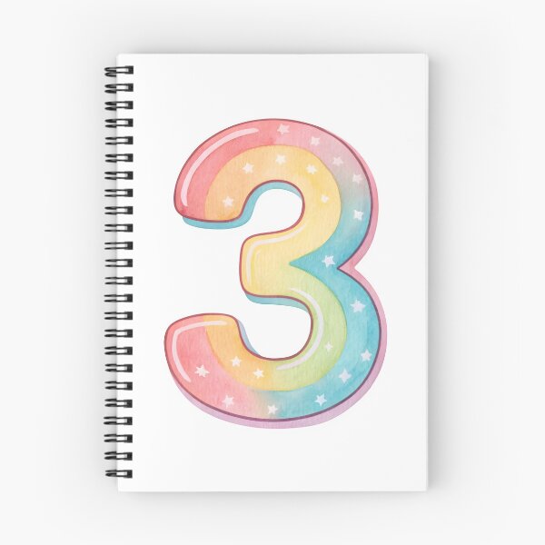 Item preview, Number Three designed and sold by nimmitrends.