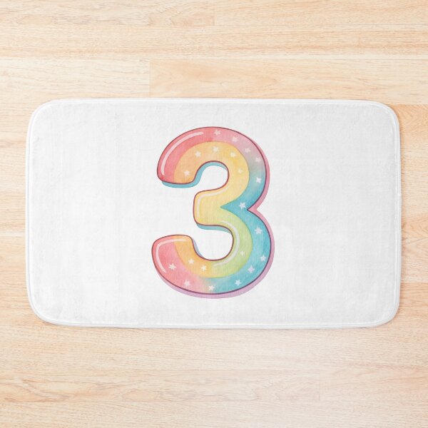 Item preview, Number Three designed and sold by nimmitrends.