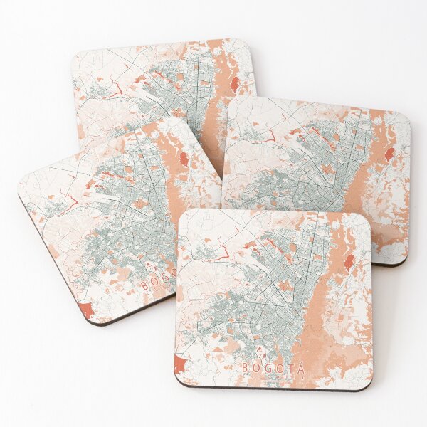 Item preview, Bogota City Map of Colombia  - Bohemian designed and sold by deMAP.
