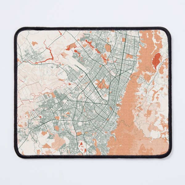 Item preview, Bogota City Map of Colombia  - Bohemian designed and sold by deMAP.