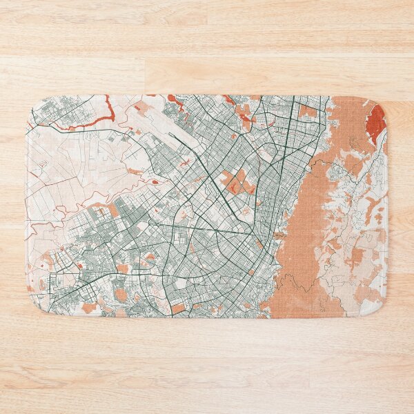 Item preview, Bogota City Map of Colombia  - Bohemian designed and sold by deMAP.