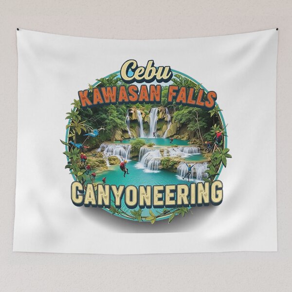Item preview, CEBU KAWASAN FALLS CANYONEERING designed and sold by likbatonboot.