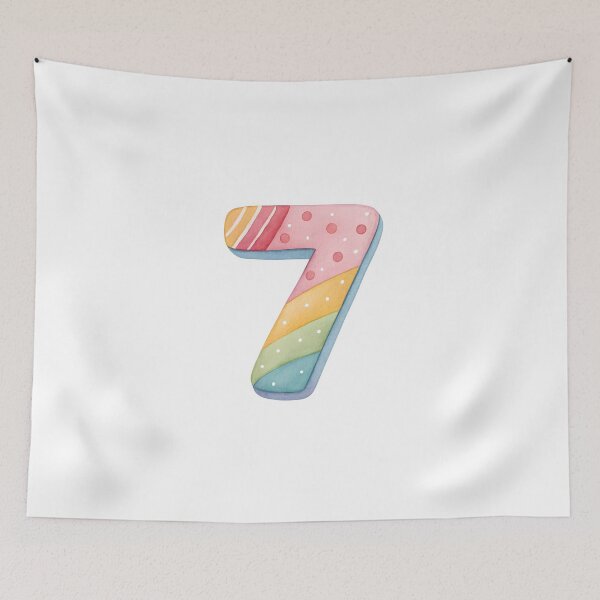 Item preview, Number seven designed and sold by nimmitrends.