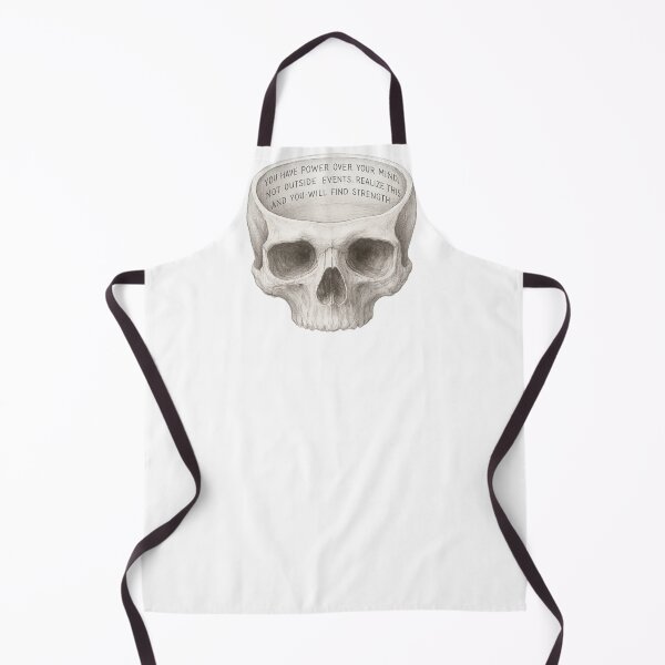 Item preview, Marcus Aurelius skull designed and sold by Killer Creative.