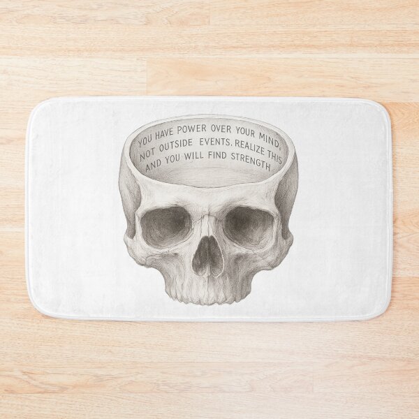 Item preview, Marcus Aurelius skull designed and sold by Killer Creative.