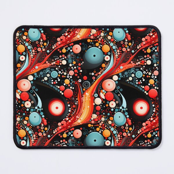 Item preview, Retro Poka Dots Bio Cells Liquid Flow designed and sold by Starbuy01.