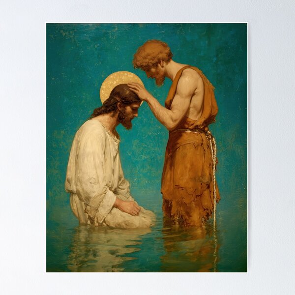 Item preview, Saint John the Baptist, The Prophet and the Promise designed and sold by SanctifiedSouls.
