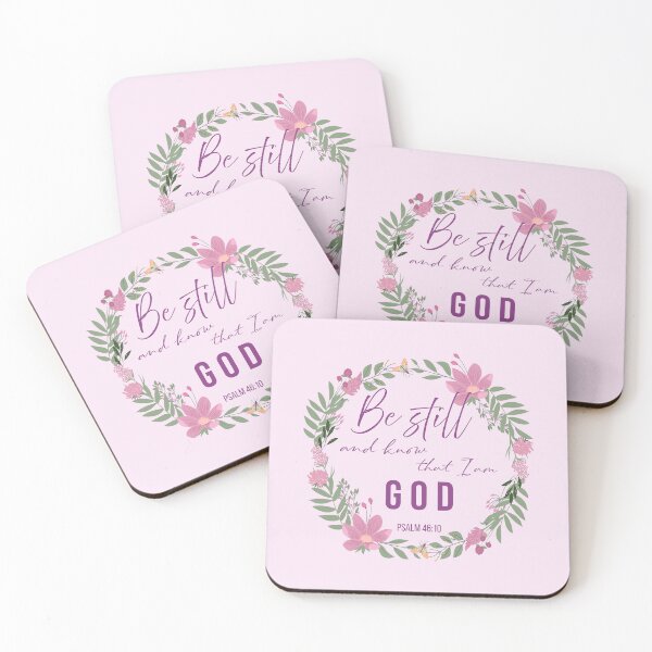 Item preview, Be Still and Know – Psalm 46:10 | Bible Verse | Scripture Art Series #5 designed and sold by JirehKollezion.