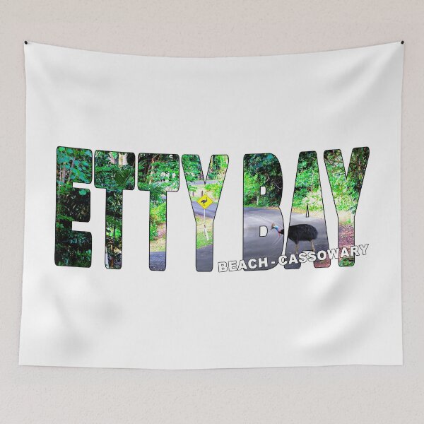 Item preview, ETTY BAY Beach Cassowary - Innisfail Wet Tropics North QLD designed and sold by Adam Gormley.