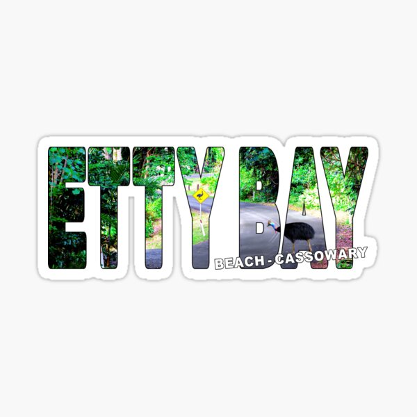 Item preview, ETTY BAY Beach Cassowary - Innisfail Wet Tropics North QLD designed and sold by Adam Gormley.