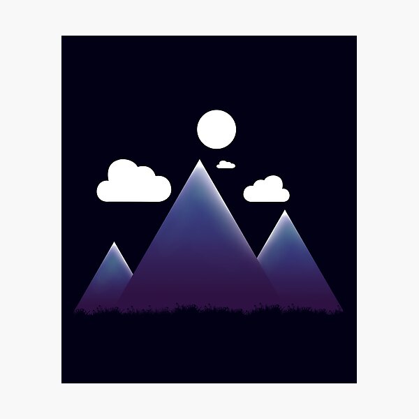 Item preview, Beautiful Mountain Art designed and sold by Shopyflu.