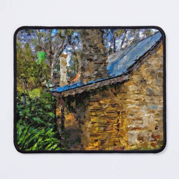 Item preview, Impressionist Painting of the Specimen Hill Miners Cottage - Bendigo, Victoria, Australia designed and sold by Steven Jodoin.