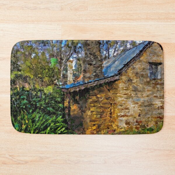 Item preview, Impressionist Painting of the Specimen Hill Miners Cottage - Bendigo, Victoria, Australia designed and sold by Steven Jodoin.