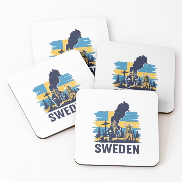 Item preview, Sweden (Country Collection) designed and sold by HeartbeatPrint.