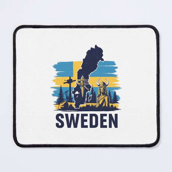 Item preview, Sweden (Country Collection) designed and sold by HeartbeatPrint.