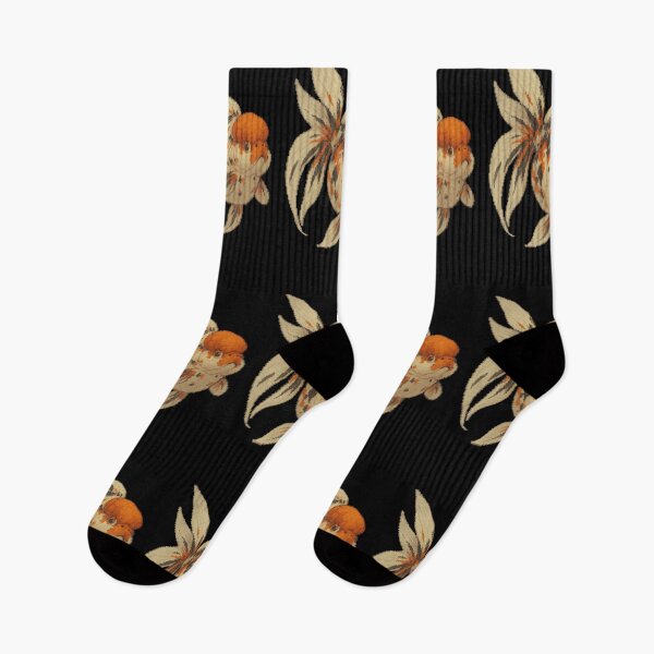 Item preview, Goldfish - Pixel Art - 8bit graphics 16bit graphics - Retro Fish Art - Calico Oranda Goldfish designed and sold by Kabuji Store.