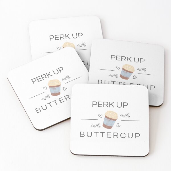 Item preview, Perk Up, Buttercup | Coffee Cup  designed and sold by Wild Sacred Soul.