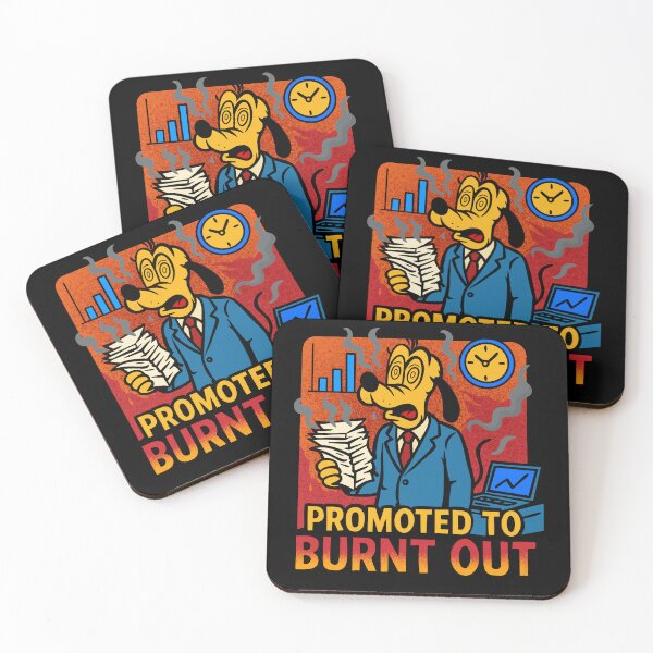Item preview, Promoted To Burnt Out designed and sold by UnicornDreamers.
