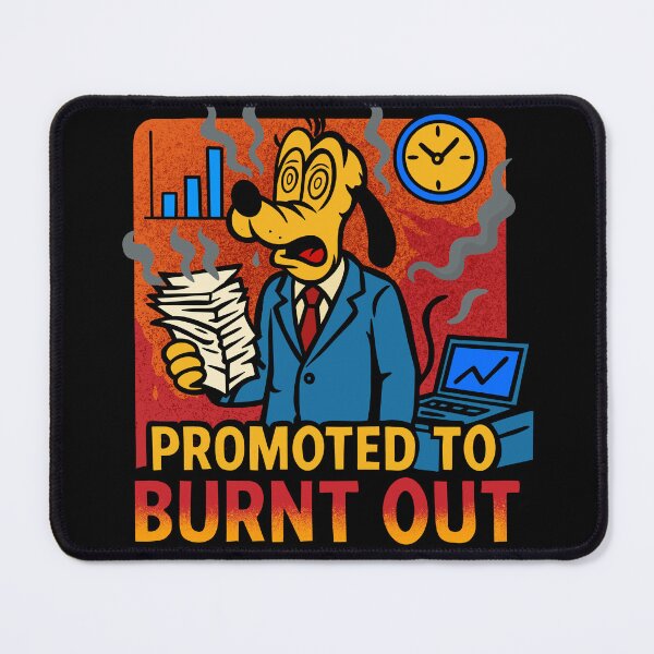 Item preview, Promoted To Burnt Out designed and sold by UnicornDreamers.