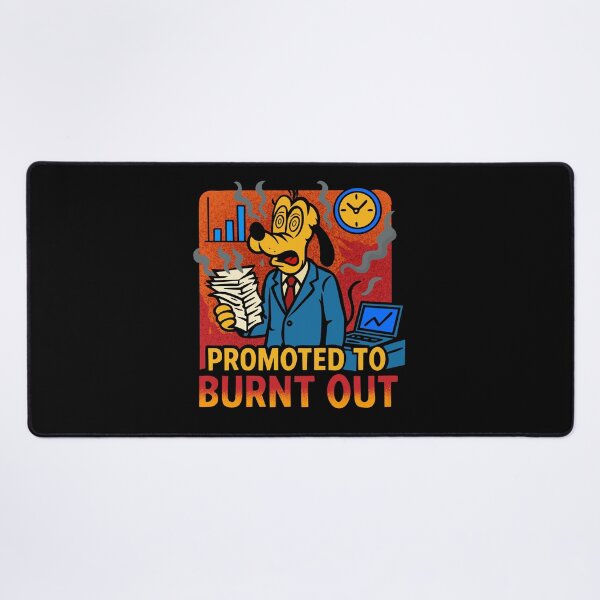 Item preview, Promoted To Burnt Out designed and sold by UnicornDreamers.