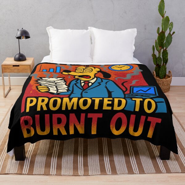 Item preview, Promoted To Burnt Out designed and sold by UnicornDreamers.