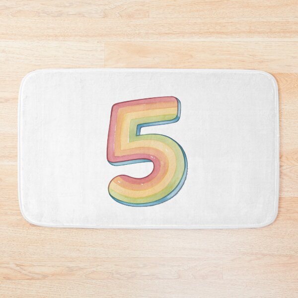 Item preview, Number five designed and sold by nimmitrends.