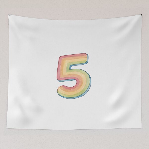 Item preview, Number five designed and sold by nimmitrends.