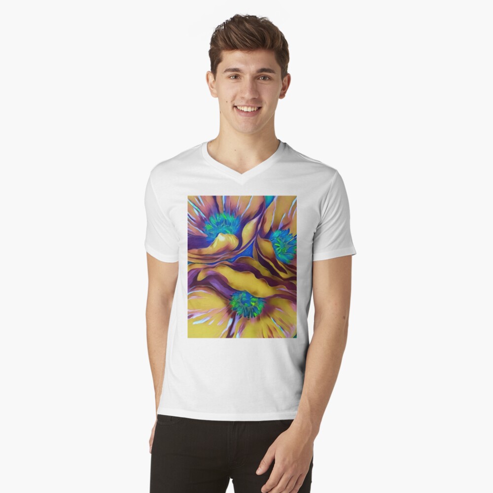 Item preview, V-Neck T-Shirt designed and sold by Ladyinthemitten.