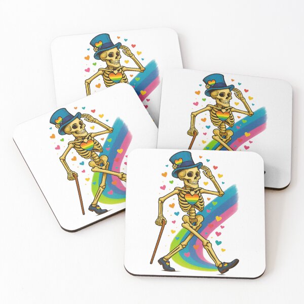 Item preview, Pride Skeleton Rainbow Walk – LGBTQ+ Love Parade designed and sold by Rothnaric.