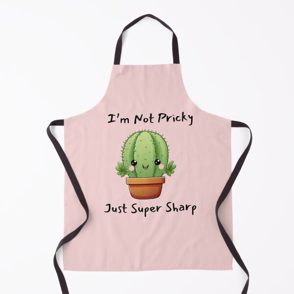 Item preview, Kawaii Cute Cactus I'm Not Pricky Just Super Sharp Pink Design designed and sold by Starbuy01.