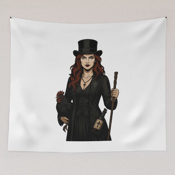 Item preview, Maman Brigitte – Voodoo Loa of Death and Protection designed and sold by Rothnaric.