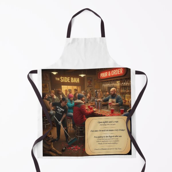 Item preview, The Side Bah! Karen Read trial memento - commemorate the absurdity. designed and sold by Funny Wisdom.
