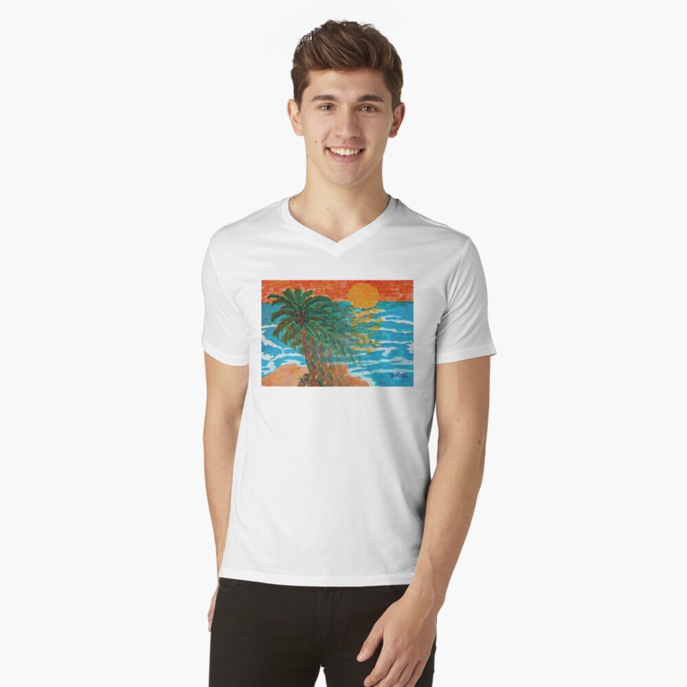 Item preview, V-Neck T-Shirt designed and sold by Ladyinthemitten.