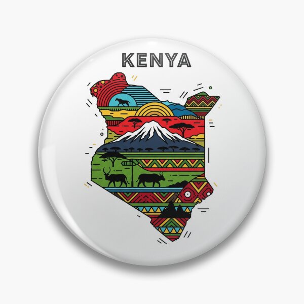 Item preview, Kenya (Country Collection) designed and sold by HeartbeatPrint.