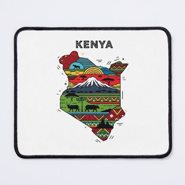 Item preview, Kenya (Country Collection) designed and sold by HeartbeatPrint.