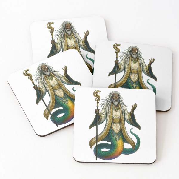 Item preview, Damballa Weddo – Voodoo Serpent Loa of Creation and Wisdom designed and sold by Rothnaric.