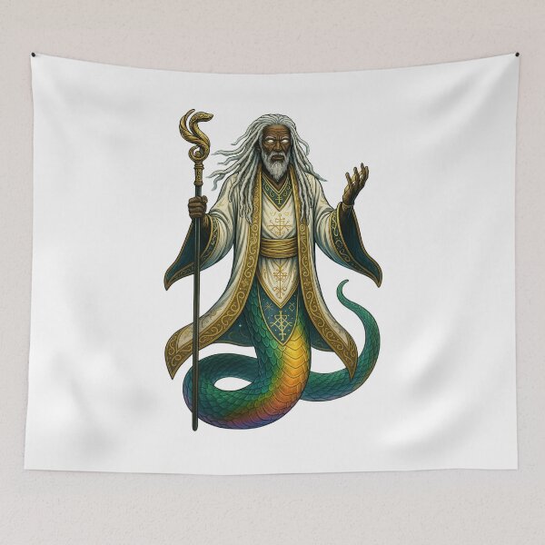 Item preview, Damballa Weddo – Voodoo Serpent Loa of Creation and Wisdom designed and sold by Rothnaric.