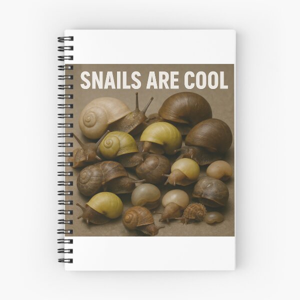 Item preview, Snails are Cool! - 2 designed and sold by GrassoGraphics.