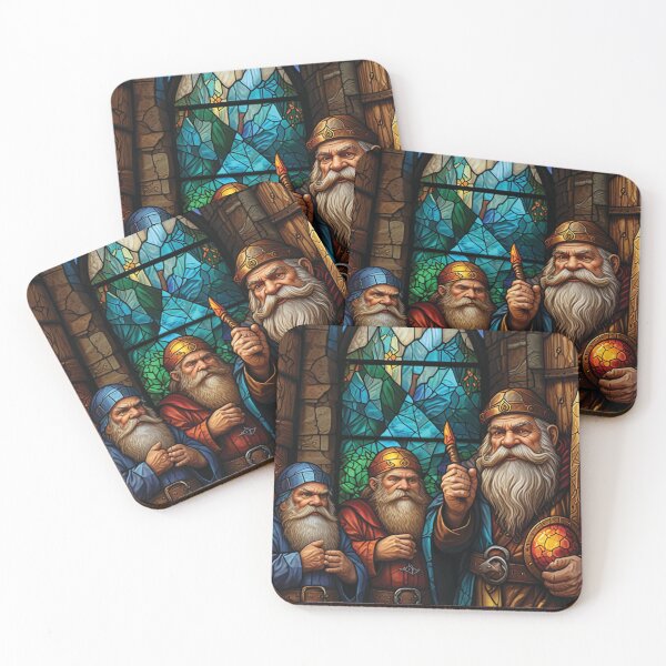 Item preview, Bearded Dwarven Council designed and sold by The Enchanted Treasury.