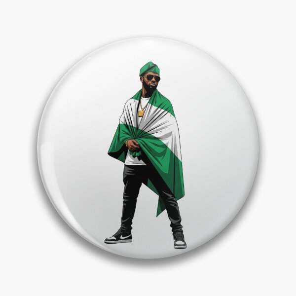 Item preview, Nigeria (Country Collection) designed and sold by HeartbeatPrint.