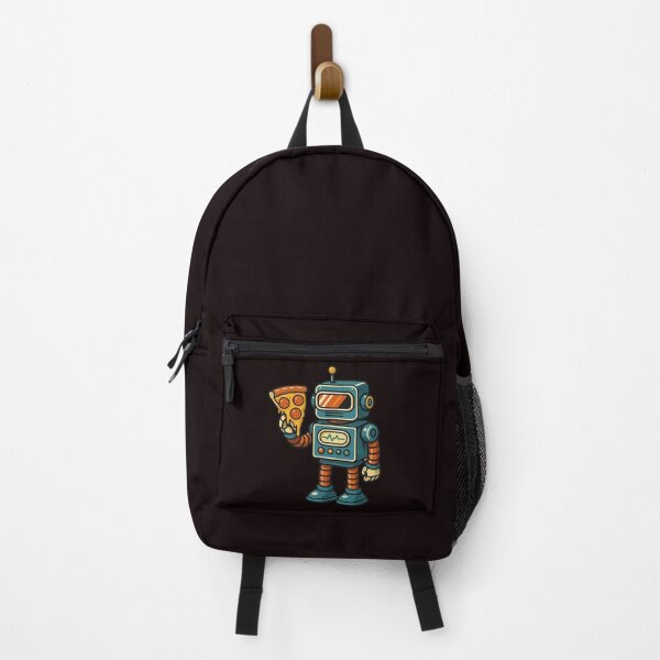 Item preview, Retro Pizza Bot – 80s Robot with a Cheesy Mission designed and sold by Tadeusz1.