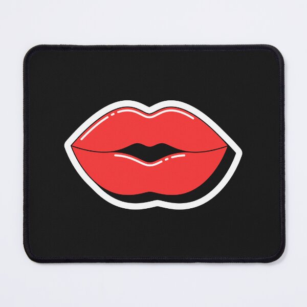 Item preview, Red sexy lips illustration, pop art designed and sold by artskill2k17.