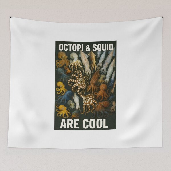 Item preview, Octopi & Squid are Cool designed and sold by GrassoGraphics.