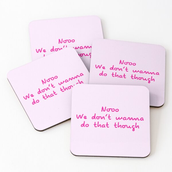 Item preview, Noo We dont wanna do that though  designed and sold by Keeping Art Heavenly.