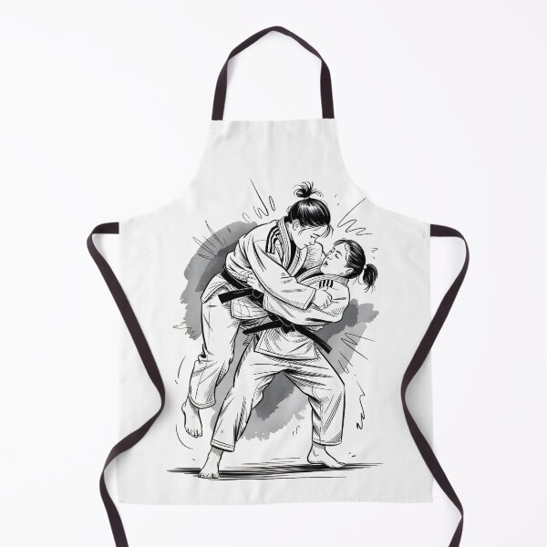 Item preview, Dynamic Female Judo Throw designed and sold by ShadowAndSlate.