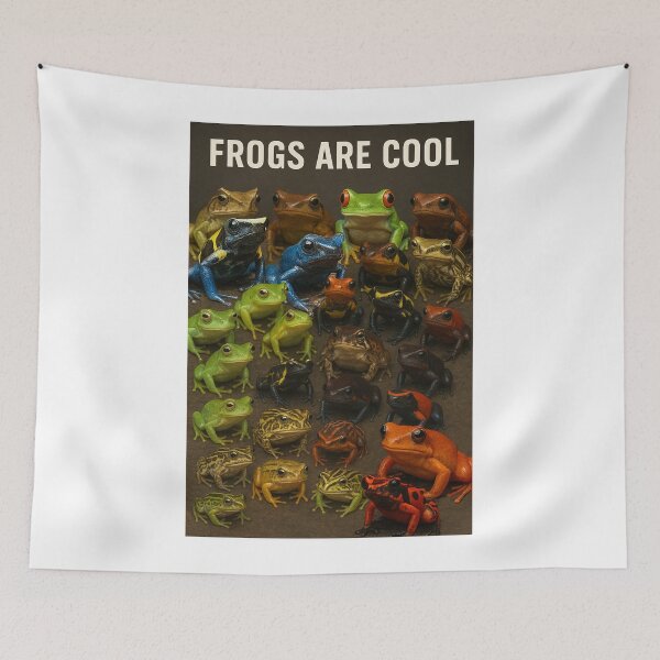 Item preview, Frogs are Cool! - 2 designed and sold by GrassoGraphics.